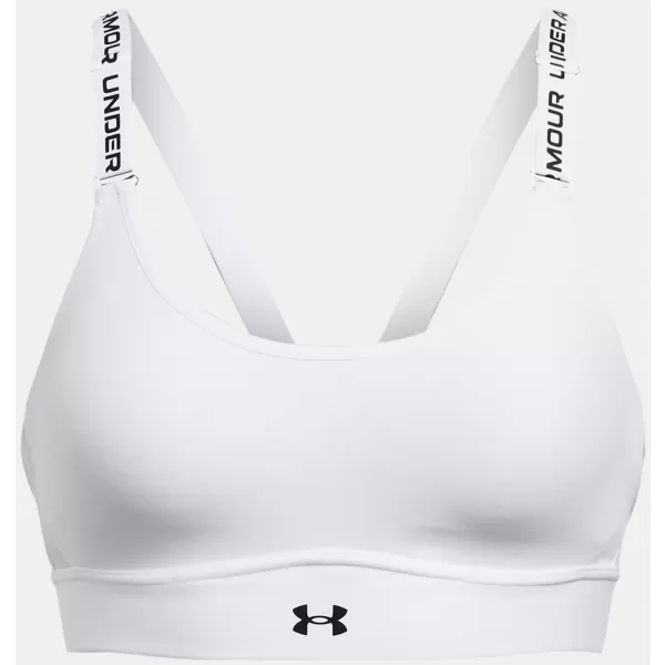  Dámska podprsenka UNDER ARMOUR INFINITY MID 2.0 BRA 1384123-100 BIELA 