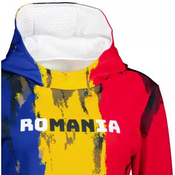  Dámska prémiová funkčná mikina ALTISPORT VOJ/ALW036RO/MI01 PRUHY 