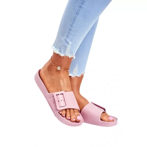  Dámske elegantné šľapky BIG STAR FF274A389 RUŽOVÁ Big Star Shoes 