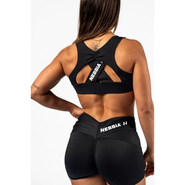  Športová podprsenka STRONG BEAUTY 424 BLACK Nebbia 