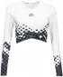 Dámsky funkčný prémiový crop top ALTISPORT VOJ/ALW109TR04 ČIERNOBIELY