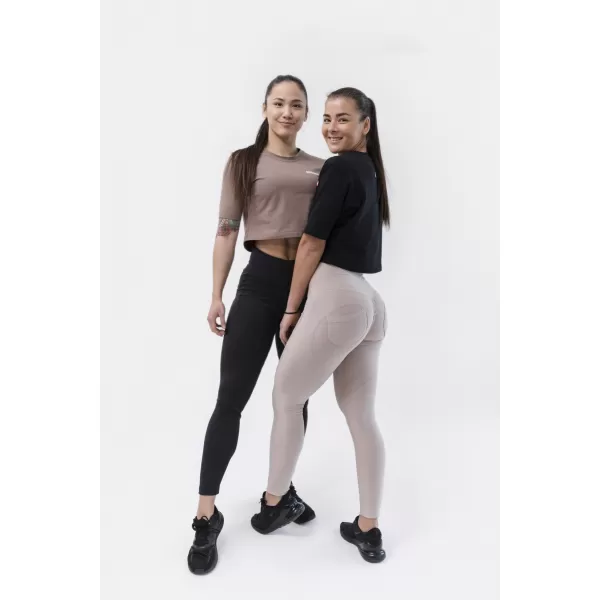  Lifting Effect Bubble Butt Legíny s vysokým pásom 587 CREAM Nebbia 