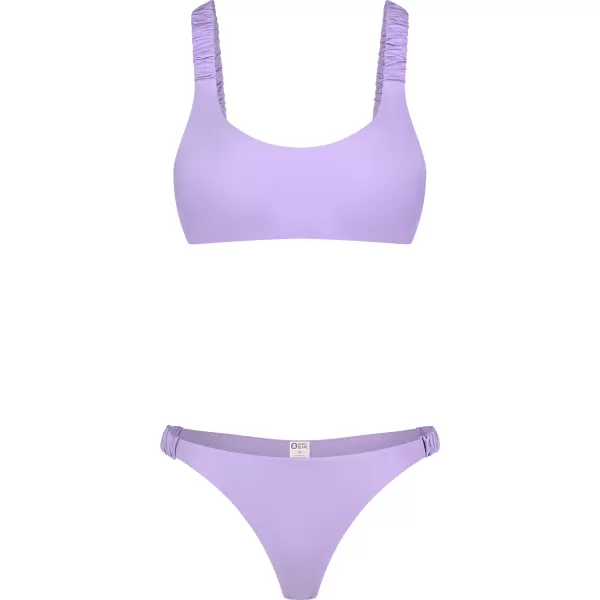  Dámske bikiny - spodná časť NORDBLANC NBSSS8239 FIALOVÝ 