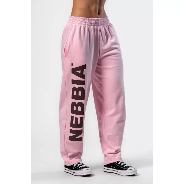  Voľné voľné tepláky BOYFRIEND STYLE 432 PINK Nebbia 