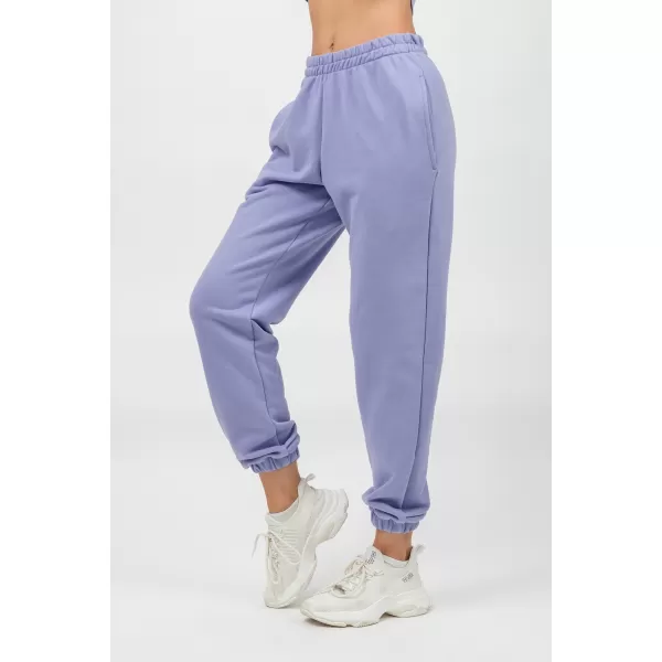  Športové voľné tepláky GYM TIME 281 SVETLO PURPLE Nebbia 