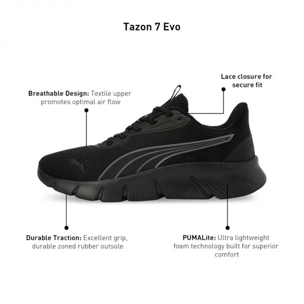  Topánky PUMA FLEXFOCUS LITE MODERN 310093-02 ČIERNY 