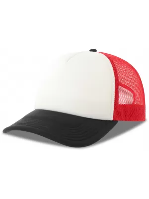 Čiapka ATLANTIS | Rapper-S WHITE/RED/BLACK
