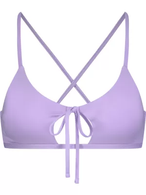 Dámske bikiny - najvyššia časť NORDBLANC NBSSS8211 FIALOVÝ
