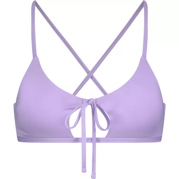  Dámske bikiny - najvyššia časť NORDBLANC NBSSS8211 FIALOVÝ 