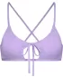 Dámske bikiny - najvyššia časť NORDBLANC NBSSS8211 FIALOVÝ