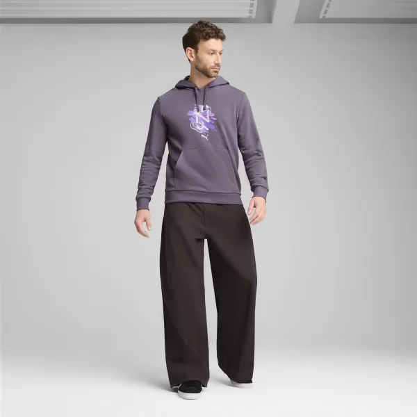  Pánska mikina PUMA NEYMAR JR CREATIVITY HOODIE 660099_01 FIALOVÉ UHLIE 