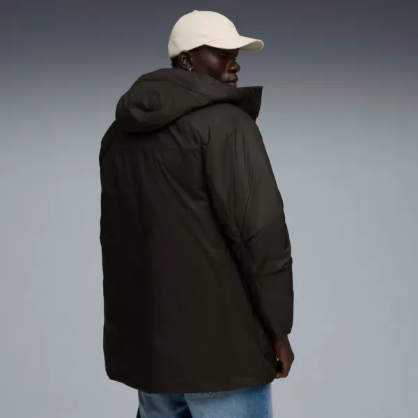  Pánska bunda PUMA PROTECTIVE HOODED DOWN PARKA 688380-01 ČIERNA 