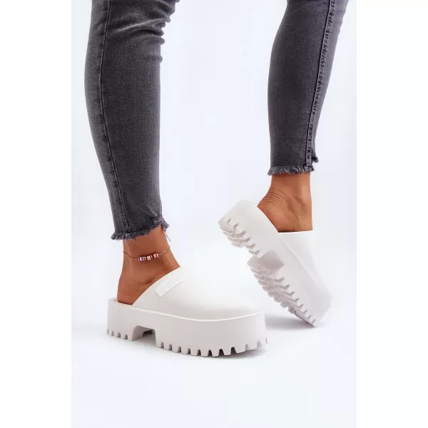  Dámske šľapky BIG STAR NN274015 BIELA ​​Big Star Shoes 