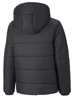 Sako PUMA TEAMLIGA PADDED JACKET JR 657266_03 PUMA ČIERNA/PUMA BIELA