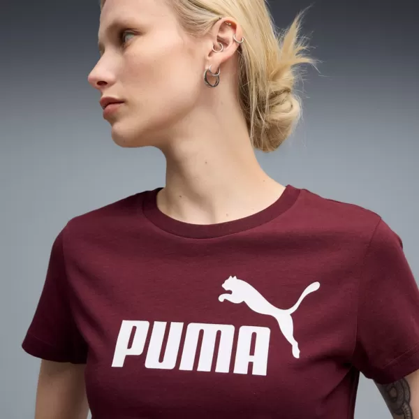  Tričko PUMA ESS NO. 1 LOGO TEE (S) 682371-96 ČERVENÝ 