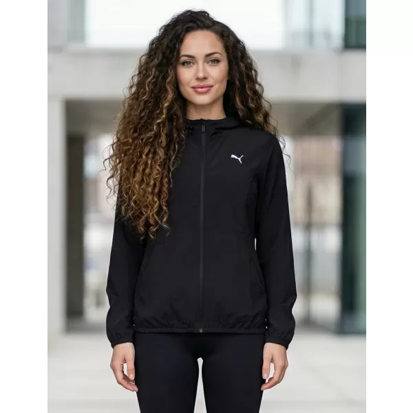  Dámska bunda PUMA RUN VELOCITY WOVEN JACKET W 526584-01 ČIERNY 