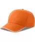Čiapka ATLANTIS | Recy Five Piping ORANGE/WHITE
