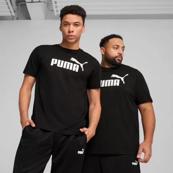  Pánske tričko PUMA ESS NO. 1 LOGO TEE 682532-01 ČIERNA 