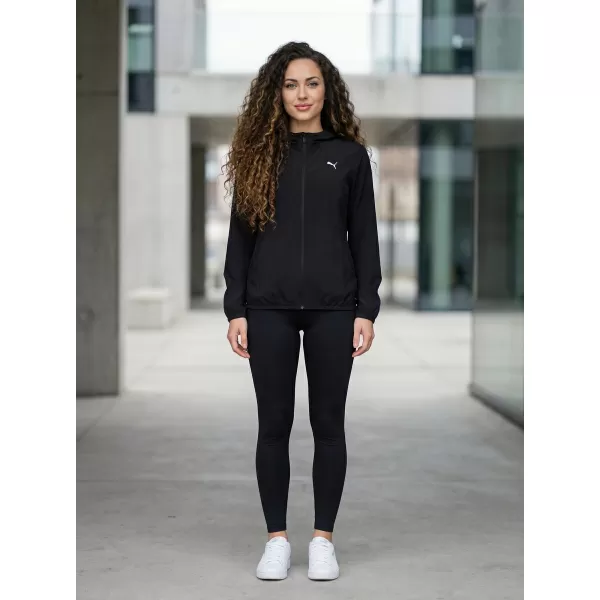  Dámska bunda PUMA RUN VELOCITY WOVEN JACKET W 526584-01 ČIERNY 