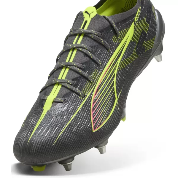  Topánky PUMA ULTRA 5 ULTIMATE MXSG 108343_03 ZASIAHNUTÉ STRIEBORNÉ /ŽLTÉ /SLNKO 