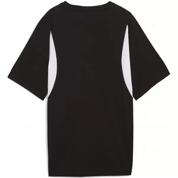  Tričko PUMA TEAMEVOSTRIPE TEE WMN 659959_03 PUMA BLACK/PUMA SILVER 