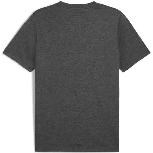  Pánske tričko PUMA ESS NO. 1 LOGO HEATHER TEE 682550-01 ČIERNA 