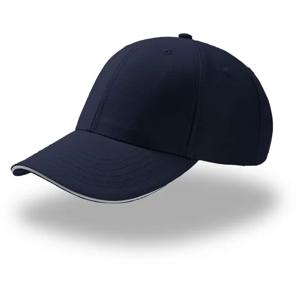  Čiapka ATLANTIS | Sport Sandwich NAVY/WHITE 