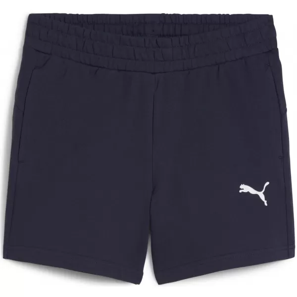  Dámske šortky PUMA TEAMGOAL CASUALS SHORTS WMN 658611_06 PUMA NAVY/PUMA WHITE 