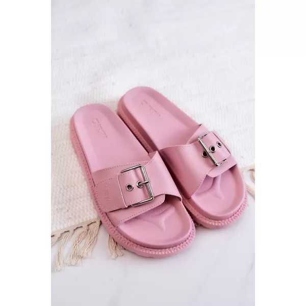  Dámske módne šľapky BIG STAR JJ274A308 RUŽOVÁ Big Star Shoes 