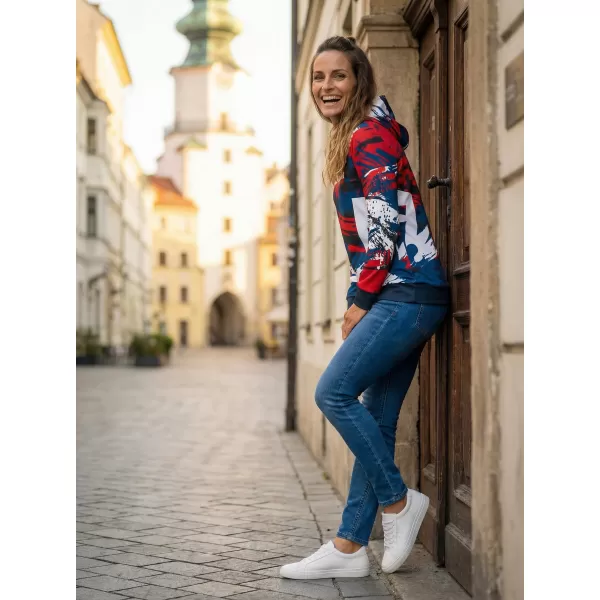  Dámska prémiová funkčná mikina ALTISPORT VOJ/ALW036SL/MI01 SL 