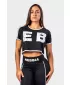 Crop top tričko GAME ON 610 BLACK Nebbia