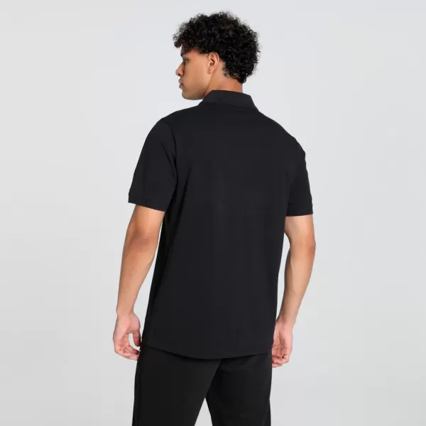  Pánske tričko s golierom PUMA ESS PIQUE POLO 682554-01 ČIERNA 