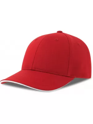 Čiapka ATLANTIS | Liberty Sandwich-S RED/WHITE