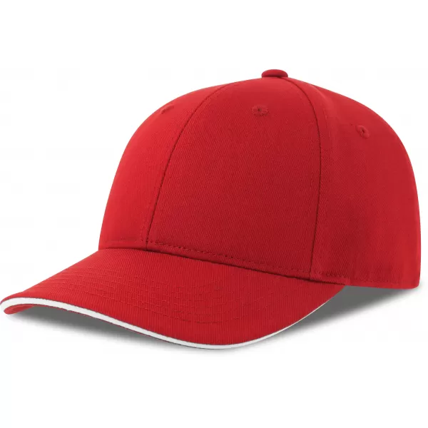  Čiapka ATLANTIS | Liberty Sandwich-S RED/WHITE 