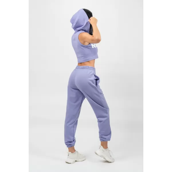  Športové voľné tepláky GYM TIME 281 SVETLO PURPLE Nebbia 