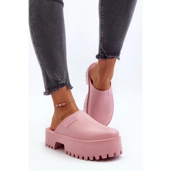  Dámske šľapky BIG STAR NN274020 RUŽOVÁ Big Star Shoes 