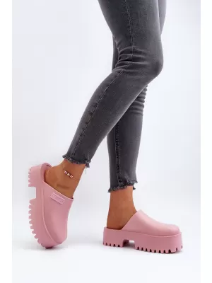 Dámske šľapky BIG STAR NN274020 RUŽOVÁ Big Star Shoes
