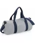 | BG 140 LIGHT GREY/FRENCH NAVY BagBase