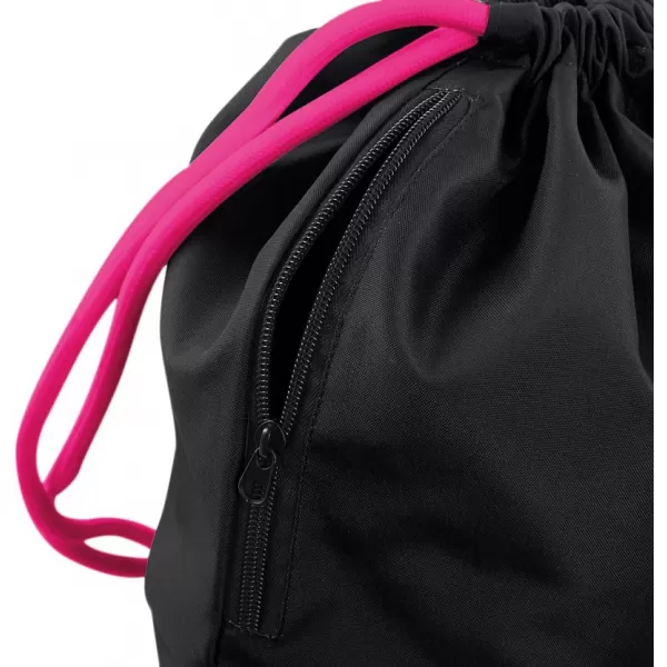  | BG 110 BLACK/FUCHSIA BagBase 