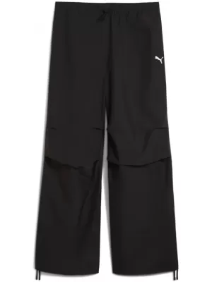 Dámske nohavice PUMA WARDROBE ESS PARACHUTE WOVEN PANTS OP 632044-01 ČIERNY