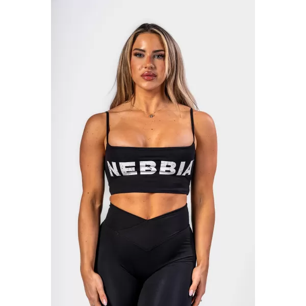  Bandeau podprsenka BACK CHECK 612 BLACK Nebbia 