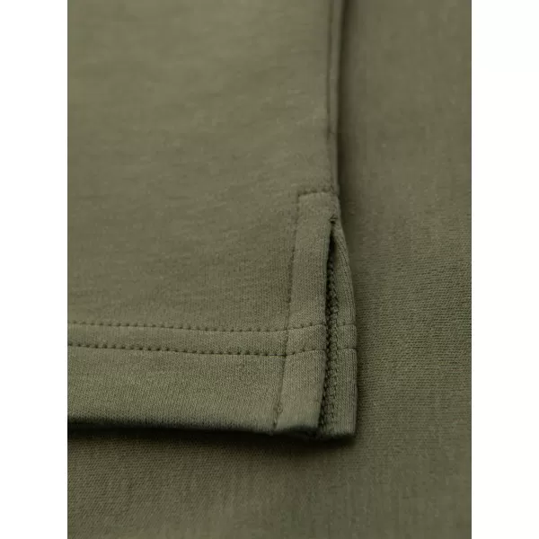  Pánska polokošeľa OMBRE OM-POSS-0148 OLIVOVÝ 