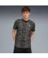 Pánske tričko PUMA ESS LOGO LAB AOP TEE 688185-01 ČIERNA