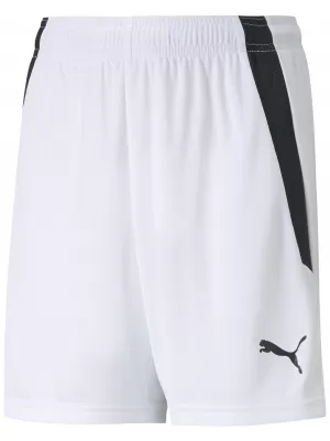 Kraťasy PUMA TEAMLIGA SHORTS JR 704931_02 ELEKTRICKÁ MODRÁ LIMONÁDA