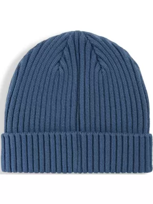 Čap PUMA ESS PATCH MID CROWN BEANIE 026417-02 MODRÝ
