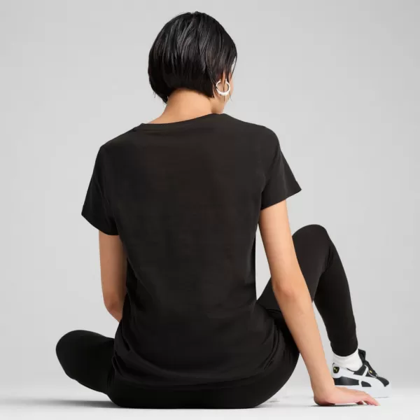  Tričko PUMA ESS METALLIC TEE 684995-51 ČIERNY 