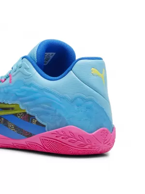 Dámy PUMA STEWIE 3 MIDNIGHT IN TOKYO 380070_01 BRIGHT AQUA / FLURU PINK DOG