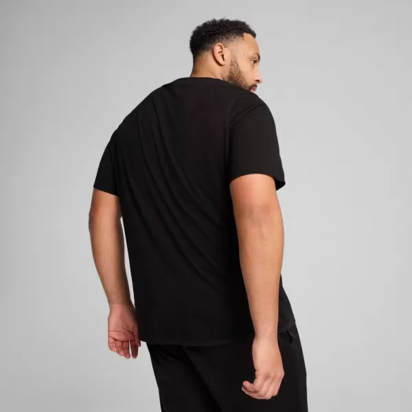  Pánske tričko PUMA ESS NO. 1 LOGO TEE 682532-01 ČIERNA 