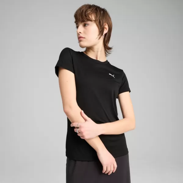  Tričko PUMA ESS POLY TEE 682376-01 ČIERNY 