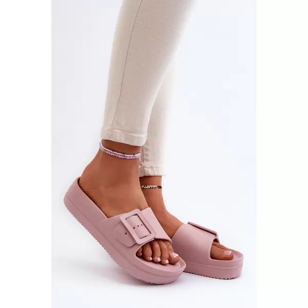  Dámske šľapky BIG STAR NN274A663 RUŽOVÁ Big Star Shoes 